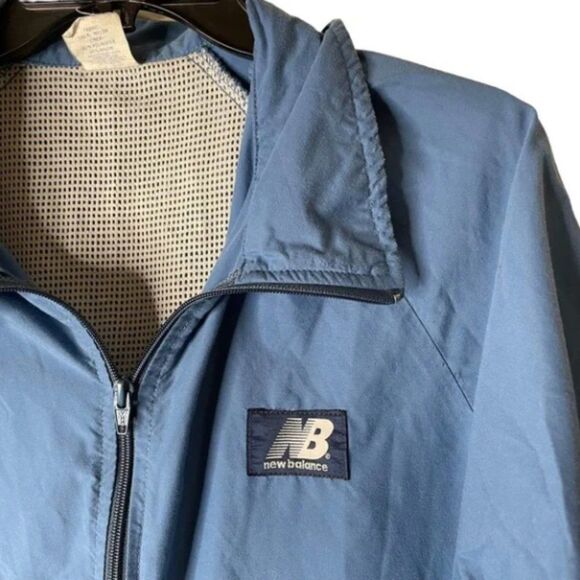 Vintage New Balance Track Jacket Size M | Retro Y2K Athletic Streetwear - Picture 2 of 6